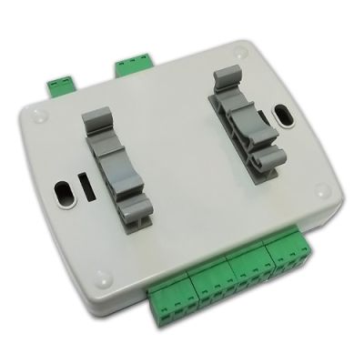 USB Relay Controller - Four Channel - BOX with Clips for DIN Mount Rail