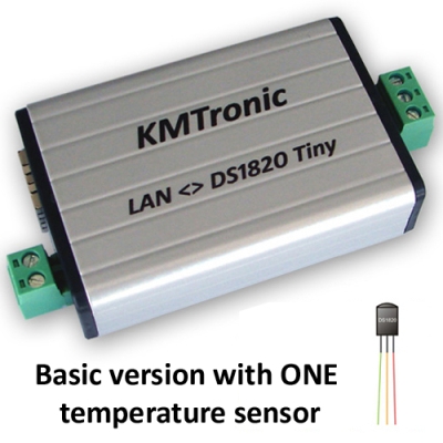 LAN DS18B20 WEB Temperature Monitor