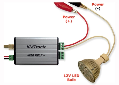 WEB LAN Two channels Relay Ethernet IP Controller - BOX
